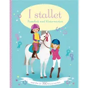 Pysselbok I stallet med klistermärken.