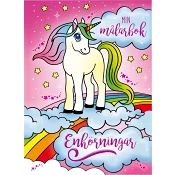 Min målarbok Enhörningar.