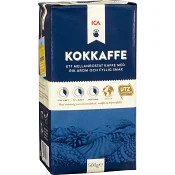 Kokkaffe, Mellanrost, 500g, ICA.