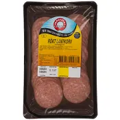 Rökt Lantkorv skivad ca 150g Vaggeryds Chark.