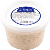 Kräftmarinerad sill 500g Prinsens Sill &amp; Sallader.