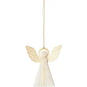 Ängel Papper Vit 1-p 12cm.