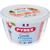 Ugn & Förvaringsform rund Cook & Freeze 1,1l Pyrex.