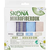 Mikrofiberduk 4-p ICA Skona.