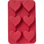 Bakform Hjärta Silikon ICA.