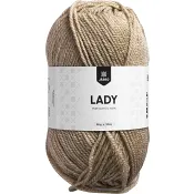 Garn Lady Beige 50g Järbo.