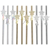 Sugrör Stjärnor 10-p Festive.