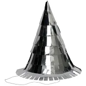 Nyårshatt Silverfolie 5-p.