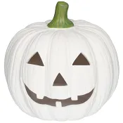 Ljuslykta Pumpa Vit 19cm.