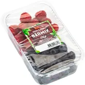 Bärmix Hallon &amp; Blåbär 250g Klass 1 ICA.