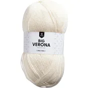 Garn Big Verona Vintervit 200g Järbo.