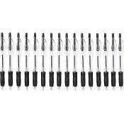 Kulspetspenna svart 20-p ICA.