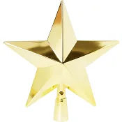 Toppstjärna Guld 19cm.