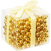 Pärlgirlang Guld 5m Festive.