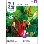Mangold Rubarb Chard Röd 1-p Nelson Garden.