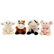 Mjuka bondgårdsdjur 11cm Farm Buddies Teddykompaniet.