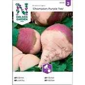 Kålrot Champion Purple Top 1-p Nelson Garden.