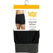Boxer bambu S 1p svart Softer Days.