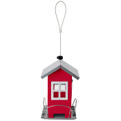 Fågelmatare Hus Röd Grouw.