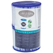 Filter (VI) till Lay-Z-Spa 2-p Bestway.