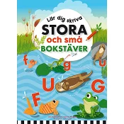 Lär dig skriva stora och små bokstäver.