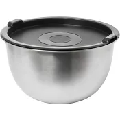 Skål Rostfri med lock 3l ICA.