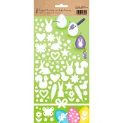 Äggmålning schablon.