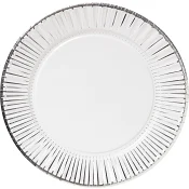 Tallrik Silver 26cm 8-p ICA.