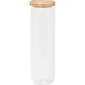 Glasburk med bambulock 29,5cm Zeline.
