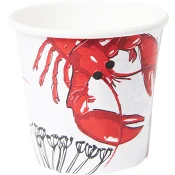 Engångsmuggar Kräfta 6cl 12-p ICA.