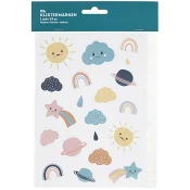 Klisteretiketter Moln.