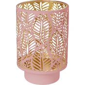 Ljusstake Nina rosa-guld H12cm.