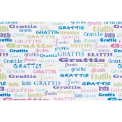 Presentpapper Grattis.