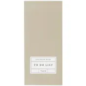 Lista To do linjerad.