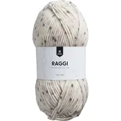 Garn Raggi Tweedy Snow 100g Järbo.
