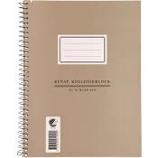 Kollegieblock Bas A5 Rutat.