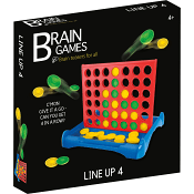 Spel 4 i rad Brain Games.
