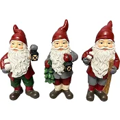 Tomte Klassisk 14 cm 1-p (3 olika) Festive.
