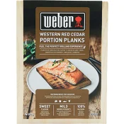 Rökplanka Cederträ 4-pack.