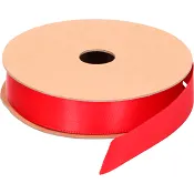 Satinband röd 16mmx5m.