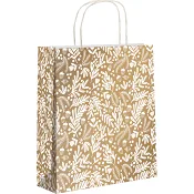 Presentpåse Gold berry 26x31 cm.