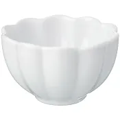 Skål Flower vit 10cm ICA.