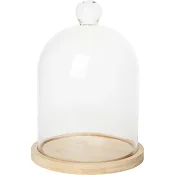 Serveringsfat med glaslock ICA.