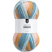 Garn Mellanraggi Pastel Rainbow 100g Järbo.