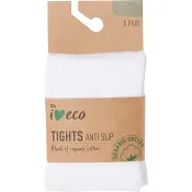 Strumpbyxa 1p vit 50/56 ICA I love eco.