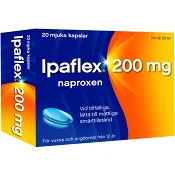 Mjuka kapslar 200 mg Ipaflex.
