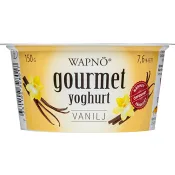 Yoghurt Gourmet Vanilj 150g Wapnö.