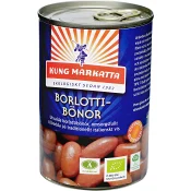 Borlottibönor Ekologisk 400g Kung Markatta.