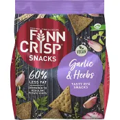Snacks Garlic &amp; Herbs 150 g Finn Crisp.