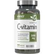 Kosttillskott C-Vitamin 500mg 120-p Elexir Pharma.